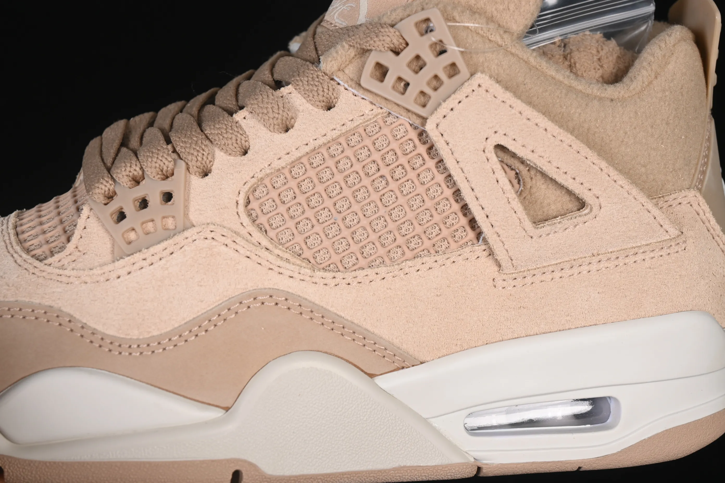 All categories Air Jordan Jordan series basketball shoes Air Jordan 4 Air Jordan 4 Retro "Cozy Girl" AJ4 Joe 4 plush warm yellow HV0823-200